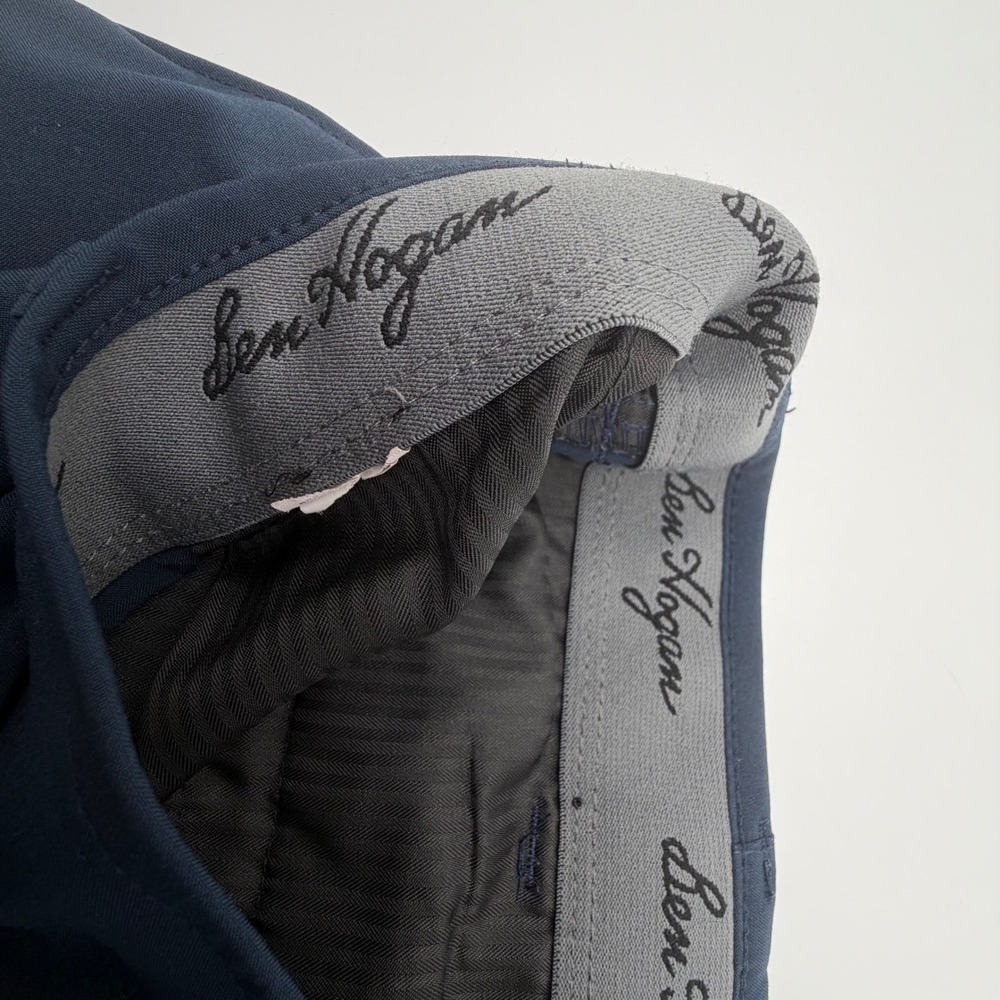 Ben‎ Hogan Mens Performance Golf Pants Navy Blue Flat Front Straight Leg 36x29 - Picture 3 of 7